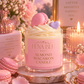 Whipped Candles with Wax Embeds